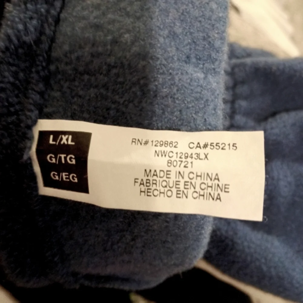 Nike Women's Argyle Fleece Gloves Size XL